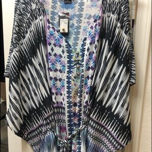 NWT City Chic swim suit cover up size XL